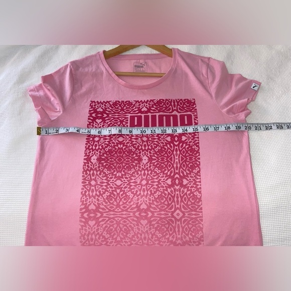 Women’s PUMA Pink T-Shirt size XL - Picture 7 of 9
